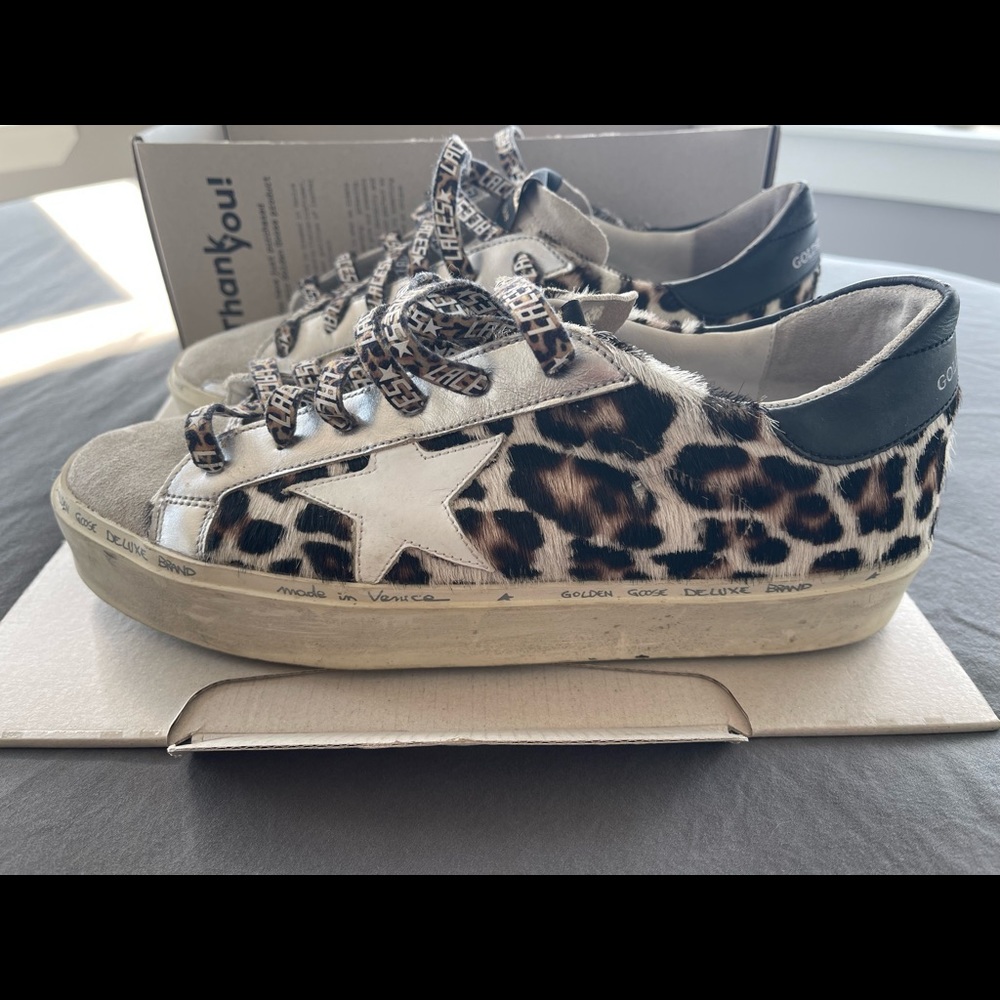 GOLDEN GOOSE Hi Star Low-Top Sneakers